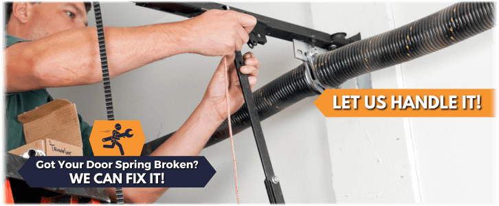 Broken Garage Door Spring Edmonds WA